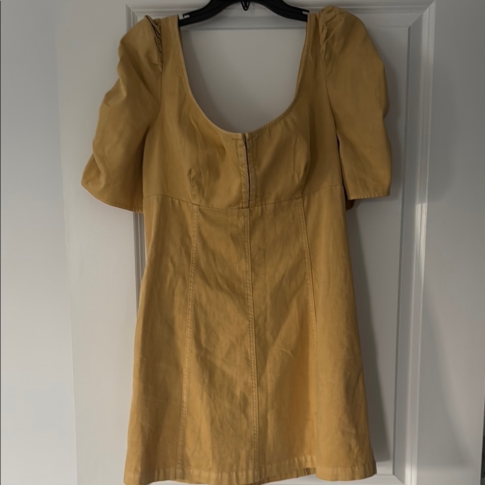 Free People Cheyenne Denim Mini Dress Women's - Picture 7 of 7